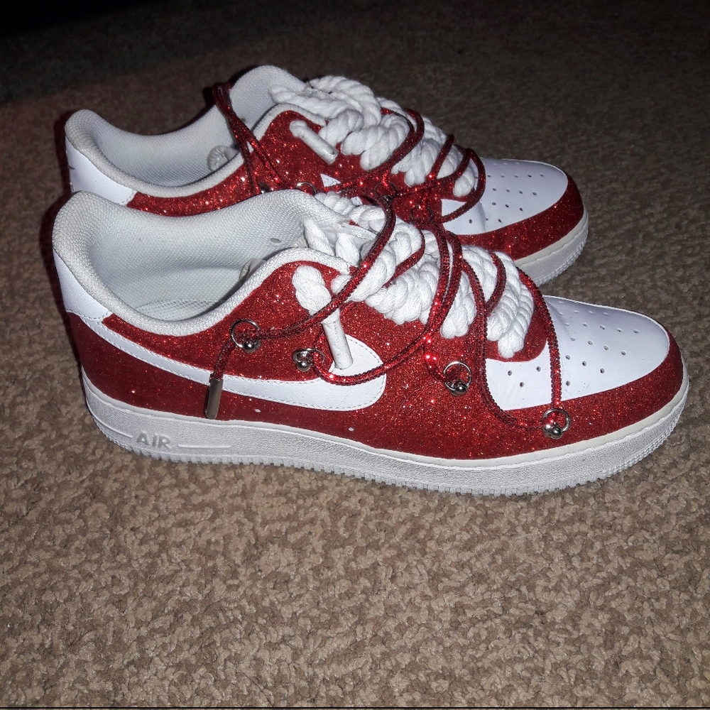 CUSTOM BLING NIKE AIR FORCE ONES